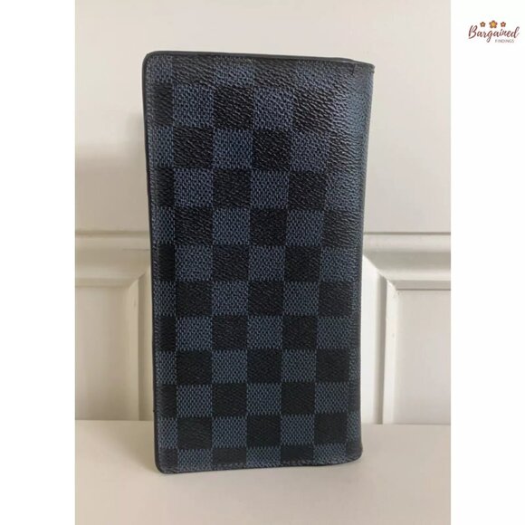 Authentic Louis Vuitton Damier Graphite Coated Canvas Leather Brazza Wallet 2018 - Picture 3 of 15